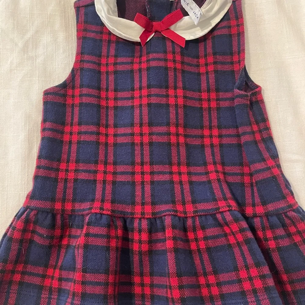 Janie and Jack Navy and Red outfit.